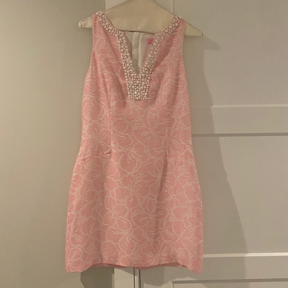 Lily Pulitzer dress with bead detail!!